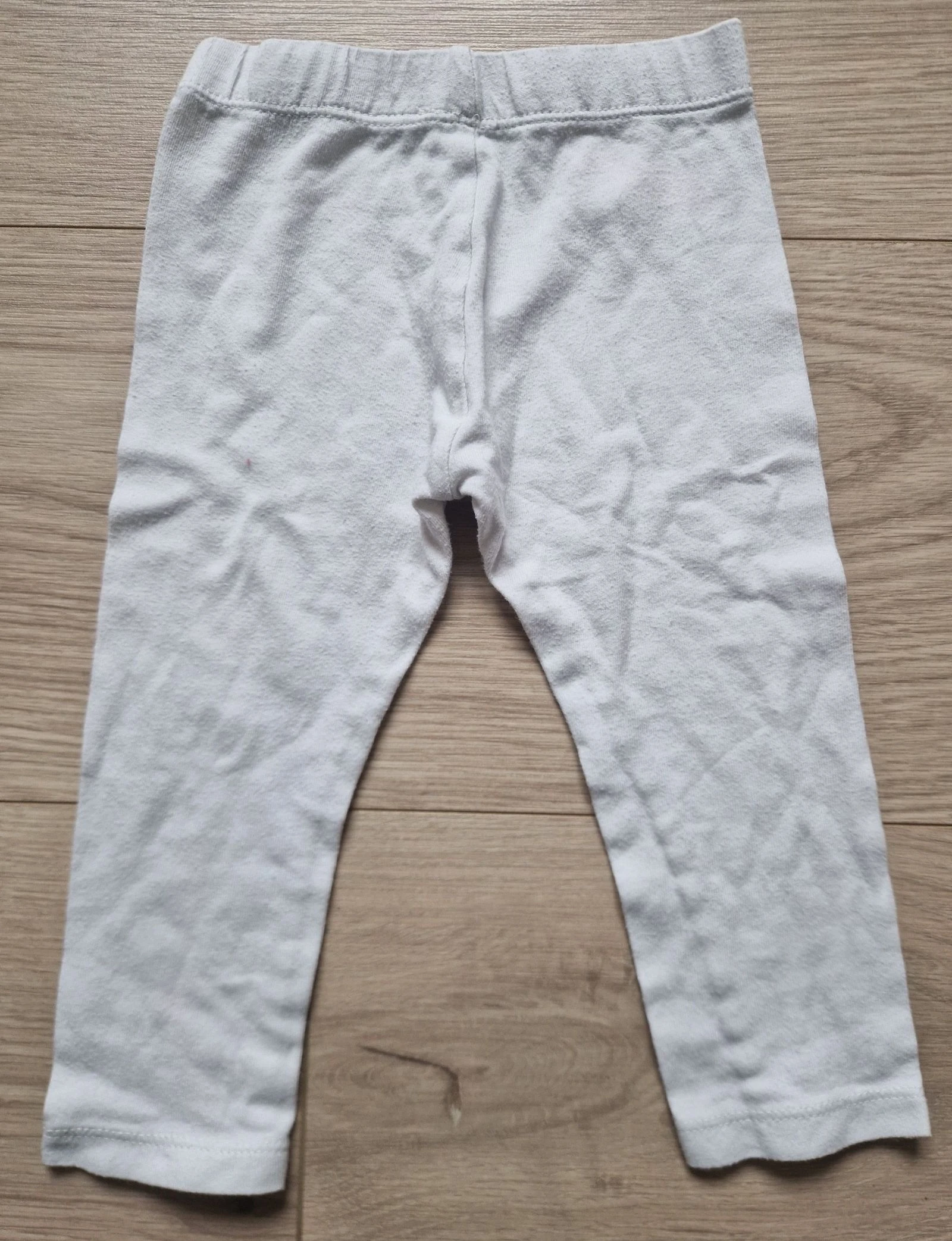 👖 Lote de 3 leggings para bebé niña – 12 meses – estado satisfactorio con defectos – photo 8